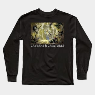 Caverns & Creatures: Thunderwave Long Sleeve T-Shirt